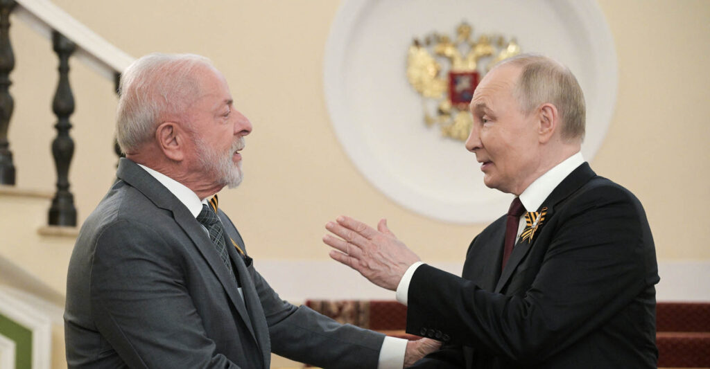 Senadores criticam viagem de Lula à Rússia para encontro com ditadores