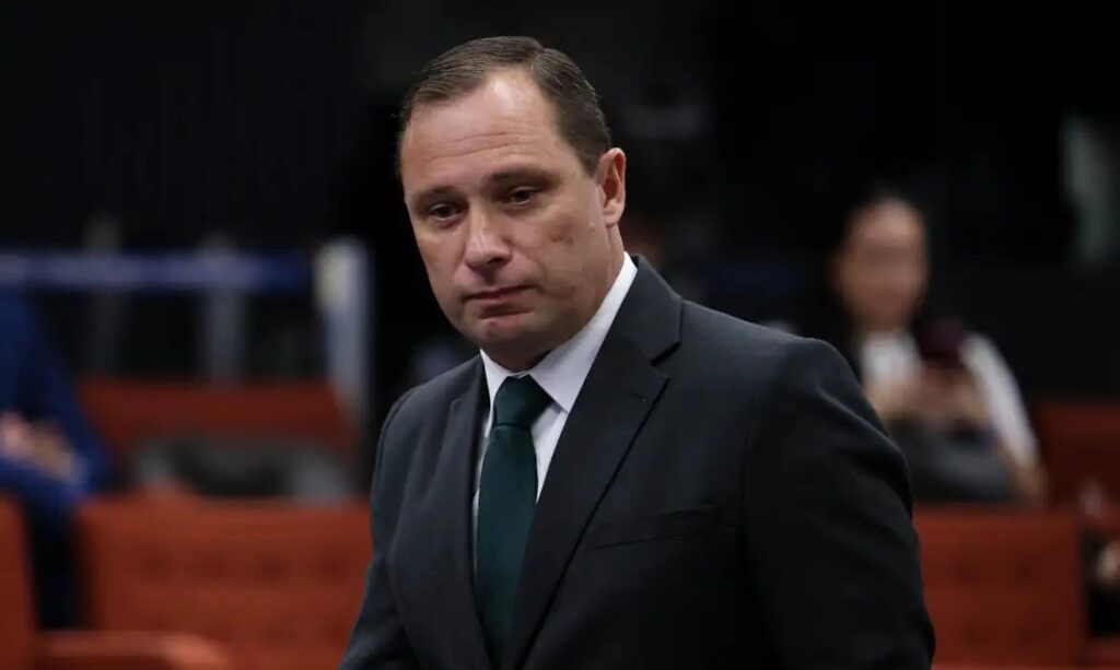 O tenente-coronel Mauro Cid, uma das testemunhas do julgamento sobre o suposto golpe de 8 de janeiro de 2023: respostas favorecem Bolsonaro, avalia Guzzo