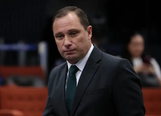 O tenente-coronel Mauro Cid, uma das testemunhas do julgamento sobre o suposto golpe de 8 de janeiro de 2023: respostas favorecem Bolsonaro, avalia Guzzo