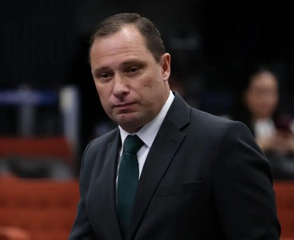 O tenente-coronel Mauro Cid, uma das testemunhas do julgamento sobre o suposto golpe de 8 de janeiro de 2023: respostas favorecem Bolsonaro, avalia Guzzo