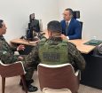 Comandante do BPA realiza agenda institucional em Machadinho d’Oeste com