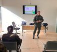 Comandante do BPA realiza visita institucional ao 2° Pelotão de