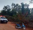 Distrito Bom Futuro - Polícia Militar recupera moto roubada