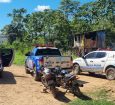 Polícia Militar apreende motocicleta roubada e eletrônicos suspeitos em área