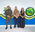 Promotora de Justiça visita o Batalhão de Polícia Ambiental e